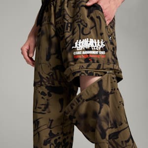 PUMA x LMC All-over Print Pants Men, Wild Willow, extralarge