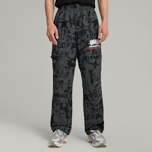 PUMA x LMC All-over Print Pants Men, Shadow Gray, extralarge
