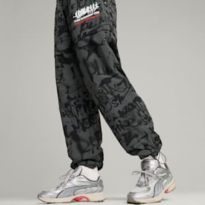 PUMA x LMC All-over Print Pants Men, Shadow Gray, extralarge