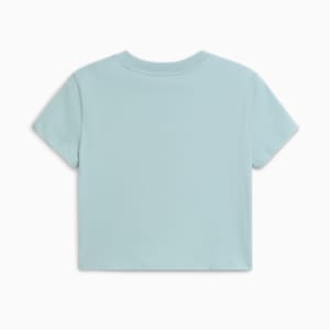 Camiseta recortada para mujer CLASSICS, Turquoise Surf, extralarge