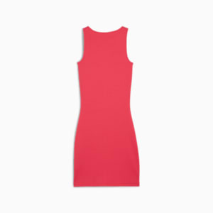 CLASSICS Women's Ribbed Dress, Tart Cherry, extralarge