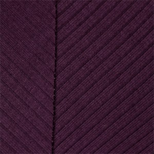 CLASSICS Women's Slim Fit Ribbed Dress, Midnight Plum, extralarge-IND