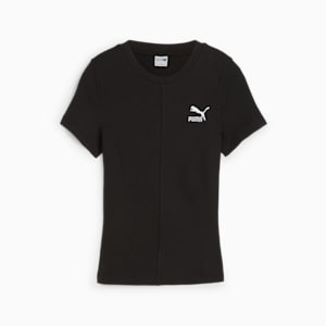 Black puma t shirt women's store