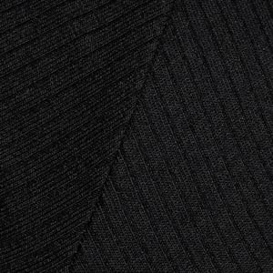 CLASSICS Women's Slim Fit Ribbed Dress, PUMA Black, extralarge-IND
