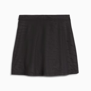 DARE TO Women's Raised Texture Skirt, PUMA Black-AOP, extralarge