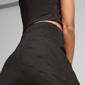 DARE TO Women's Raised Texture Skirt, PUMA Black-AOP, extralarge