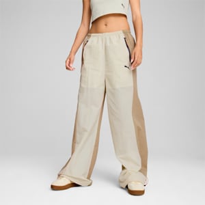 DARE TO Women's Parachute Pants, Alpine Snow-Oak Branch, extralarge