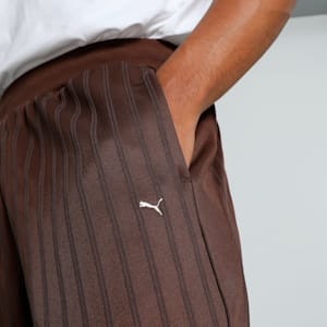 MMQ T7 Track Men's Relaxed Fit Pants, Espresso Brown, extralarge-IND