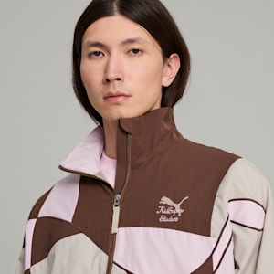 PUMA x KIDSUPER Men's Cellerator Jacket, Espresso Brown, extralarge