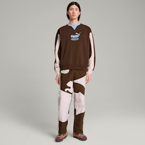 ユニセックス PUMA x KIDSUPER STUDIOS クルースウェット, Espresso Brown, extralarge-JPN