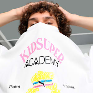 PUMA x KIDSUPER Graphic Men's Relaxed Fit Tee, PUMA White, extralarge-IND