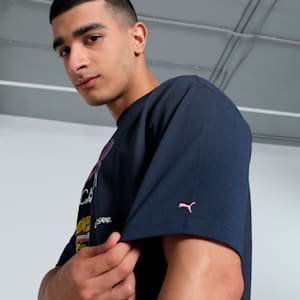 PUMA x KIDSUPER Graphic Men's Relaxed Fit Tee, Club Navy, extralarge-IND