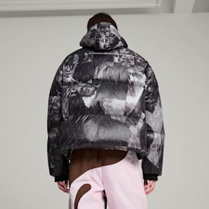 ユニセックス PUMA x KIDSUPER STUDIOS MMQ AOP パファー ダウンジャケット, PUMA Black, extralarge-JPN