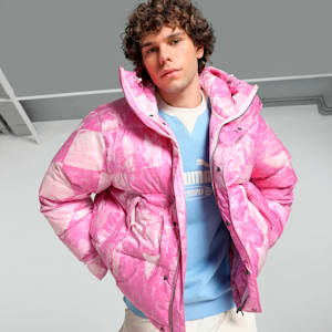 PUMA x KIDSUPER Men's Relaxed Fit Jacket, Pearl Pink, extralarge-IND