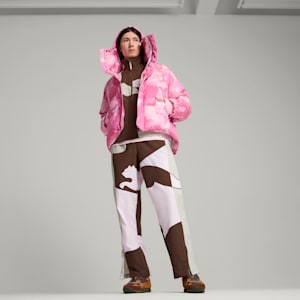 ユニセックス PUMA x KIDSUPER STUDIOS MMQ AOP パファー ダウンジャケット, Pearl Pink, extralarge-JPN