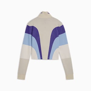 PUMA x KIDSUPER Women's Full-Zip Jacket, Desert Dust, extralarge