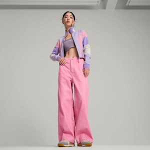 Veste à fermeture éclair entière PUMA x KIDSUPER Femme, Vivid Violet, extralarge