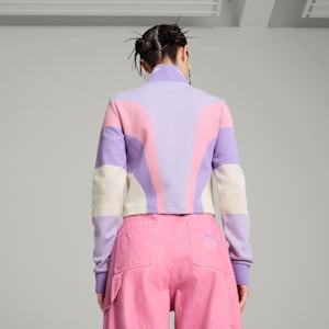 PUMA x KIDSUPER Women's Full-Zip Jacket, Vivid Violet, extralarge