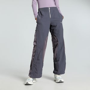 THE FAST RACE Women's Relaxed Fit Pants, Galactic Gray, extralarge-IND
