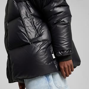 MMQ Men's Down Jacket, PUMA Black, extralarge