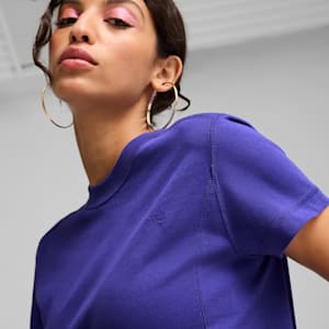 Playera YONA para mujer, Lapis Lazuli, extralarge