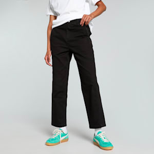 YONA Women's Relaxed Fit Cargo Pants, PUMA Black, extralarge-IND