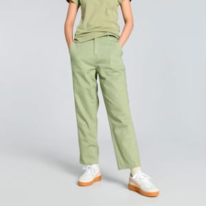 YONA Women's Relaxed Fit Cargo Pants, Calming Green, extralarge-IND