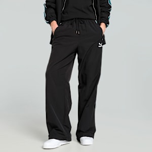 PLAY LOUD T7 Oversized Fit Track Pants, PUMA Black, extralarge-IND