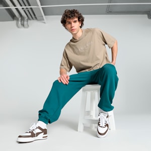CLASSICS Men's Oversized Tee, Oak Branch, extralarge-IND
