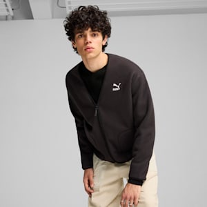 CLASSICS Relaxed Cardigan Men, PUMA Black, extralarge
