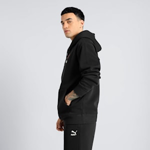 CLUB DE COURSE Fleece Relaxed Fit Hoodie, PUMA Black, extralarge-IND