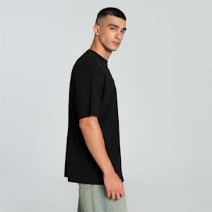 DOWNTOWN Relaxed Fit Unisex Relaxed Fit Tee, PUMA Black, extralarge-IND