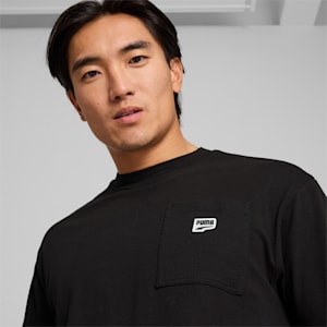 DOWNTOWN Relaxed Tee, PUMA Black, extralarge