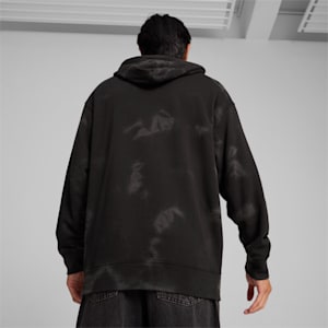 DOWNTOWN Relaxed Hoodie, PUMA Black, extralarge