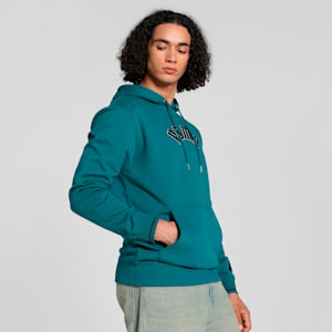 PLAY LOUD CLASSICS Men's Hoodie, Cold Green, extralarge-IND