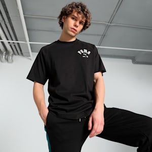 PLAY LOUD CLASSICS Graphic Men's Relaxed Fit Tee, PUMA Black, extralarge-IND