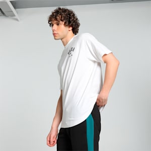 PLAY LOUD CLASSICS Graphic Men's Relaxed Fit Tee, PUMA White, extralarge-IND