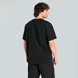 MMQ SPORT Woven Men's Relaxed Fit Tee, PUMA Black, extralarge-IND