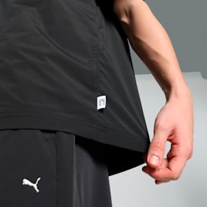 MMQ SPORT Woven Men's Relaxed Fit Tee, PUMA Black, extralarge-IND