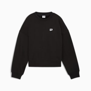 DOWNTOWN RE:COLLECTION Women's Crew, PUMA Black, extralarge