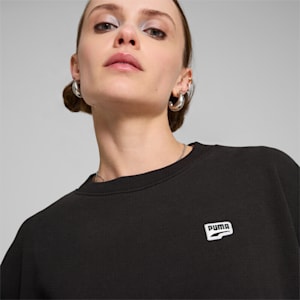 DOWNTOWN RE:COLLECTION Women's Crew, PUMA Black, extralarge