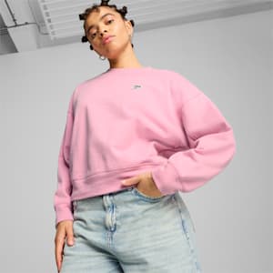 DOWNTOWN RE:COLLECTION Women's Crew, Mauved Out, extralarge