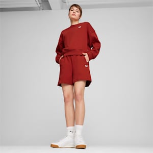 DOWNTOWN RE:COLLECTION Women's Crew, Mars Red, extralarge