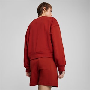 DOWNTOWN RE:COLLECTION Women's Crew, Mars Red, extralarge