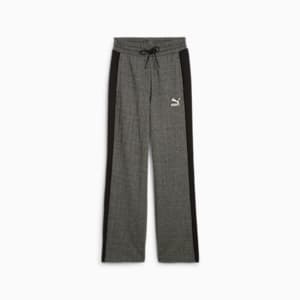 T7 Women's High Waist Track Pants, PUMA Black-Alpine Snow, extralarge