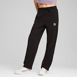 T7 Women's High Waist Track Pants, PUMA Black-PUMA Black, extralarge