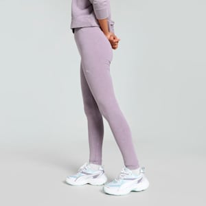 DARE TO Washed Women's Leggings, Pale Plum, extralarge-IND