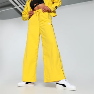PLAY LOUD T7 Women's Relaxed Fit Track Pants, Fresh Pear, extralarge-IND