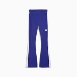 PLAY LOUD T7 Women's Flared Leggings, Lapis Lazuli, extralarge