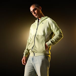 PUMATECH Full-Zip Men's Hoodie, Calming Green, extralarge-IND